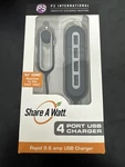 International P3980 Usb Charger, Share Watt 4 Port. Fixed Price $9.99.