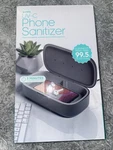North Uv Light Cell Phone Headset Sanitizer Box With Wireless Charger. Fixed Price $12.00.