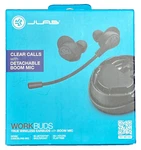 Jlab EBWRKBDSRBLK82, Wireless Earbuds-bluetooth-detachable Boom Mic-black-new. Fixed Price $33.97.