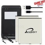 2X 3700MAH Replacement Battery Charger Usb Cable For Samsung Galaxy Sky S320VL. Fixed Price $68.60.