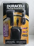 Duracell 7-PIECE Kit DUC6167 For Blackberry Phones New Sealed Charger Case Pro. Fixed Price $13.00.