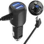 Universal Mini-usb Gps Car Charger Power Cable Cord 2 Phone Charging Adapter. Fixed Price $10.48.