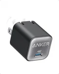 Anker Nano Charger, Usb Gan 30W, Piq 3.0 Foldable Pps Fast. Fixed Price $21.80.