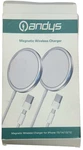 Oandys 2PK Magnetic Wireless Charger For Iphone 15/14/13/12 White & Silver. Fixed Price $17.98.