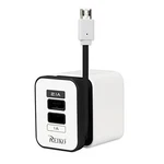 Reiko 2A5V Usb Charger Travel For Apple Android Devices Color Black. Fixed Price $9.99.