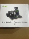 Acer S1 Wireless Charging Station Black 2-PORT Usb-c Usb-a Desk Stand. Fixed Price $37.97.
