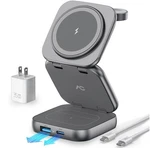 Ac Island Wireless Charger For Magsafe 5-IN-1 Portable Charging Station 35W,. Fixed Price $30.00.
