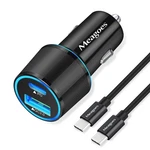 67.5W Car Charger Super Fast Charging, 45W & QC3.0 Port Plug For I.... Fixed Price $15.34.