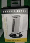 Charging Station Sharper Image Tower Pro 6 Port Usb Charger 5FT. Cord. Fixed Price $22.00.