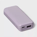 Heyday - 4000MAH Power Bank High Speed Charging Pastel Lavender Purple. Fixed Price $9.99.