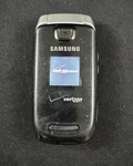 Samsung SCH-U430 Black/silver Verizon Flip Cell Phone. Fixed Price $12.95.