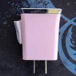 Wirelessgear Dual Usb Wall Charger - Pink Glossy, 5V Output, BL3488. Fixed Price $10.99.