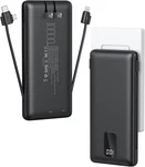 10000MAH Portable Charger Power Bank W/ Ac Plug,cables,wall For Cell Phone. Fixed Price $12.99.