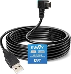 Car Dashcam Mini Usb Charging Cable 13FT Right Angle For Rexing V1P Pro V5 V3. Fixed Price $9.99.
