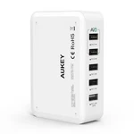 Aukey PA-U1 5 Usb Port Wall Charger Quick 2.0 With Otg Access For Android. Fixed Price $14.88.