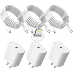 10FT Iphone Fast CHARGER,3PACK Extra Long Apple Mfi Certified .... Fixed Price $30.31.