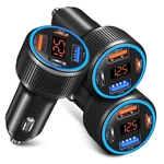 Usb Car Charger Costyle 65W 4 Port Power Adapter 3-PACK, Black. Fixed Price $33.97.