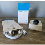Anker 323 Car Charger 52.5W Dual Port Usb-c Usb-a Black With White Cable. Fixed Price $10.99.