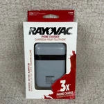 Rayovac PS93GY 6000MAH Portable Phone Charger Power Bank Dual Usb Grey New. Fixed Price $19.97.