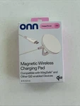 Onn. Magnetic Wireless Charging Pad 15W For Magsafe & Other QI2-ENABLED Devices. Fixed Price $19.99.