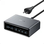 Anker Refurb Prime Charging Station, 200W 6-PORT Gan Desktop Charger. Fixed Price $40.00.