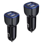 Car Charger, 2.4A 12W Andhot Mini Dual Port Usb 2PACK, K5-2 Black. Fixed Price $12.66.