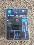 Ics Innovation 2-PORT Usb Charger 2FD Mounts Easily To Nightstands Ez Usa. Fixed Price $8.99.