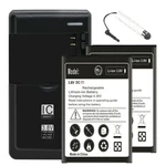 Long Lasting 2X 3950MA Battery Universal Charger Stylus Fits Optimus F7 LG870. Fixed Price $49.38.
