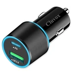 38W Car Charger Adapter, 20W Fast & 18W Rapid QC3.0 Ports, 12V Cig.... Fixed Price $24.08.