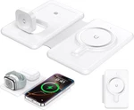 Wireless Charger For Iphone 16-3 Charging Station Apple White. Fixed Price $13.50.