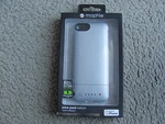 Mophie Juice Pack Helium Case And Rechargeable Battery For Iphone & 5S Silver. Fixed Price $53.98.