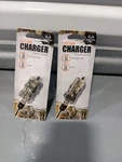 Pack Realtree 12V Usb Car Charger In Camoflauge. Fixed Price $12.89.