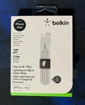 *sealed* Belkin Duratek Plus 6' Usb Type A-to-lighting White Cable. Fixed Price $14.49.