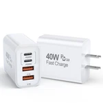 40W Iphone 16 15 Charger Block, 2 Pack Usbc Fast Charging Cube, 4PORT.... Fixed Price $38.55.