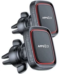 APPS2CAR Pack Magnetic Phone Mount, Holder Black-red. Fixed Price $21.72.
