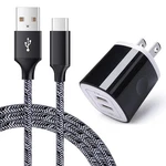 Andhot Usb Charger, Dual Port 2.1A Block Plug +6FT Type Fast. Fixed Price $9.99.