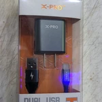X-pro Dual Fast Wall Charger Usb-c Combo 100CM Gray Cable. Fixed Price $14.00.