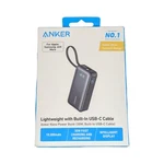 N8N New Anker Nano Power Bank 30W Built-in Usb-c Cable 10K Mah Portable Charger. Fixed Price $38.99.