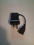 Zte Travel Adapter Charger STC-A22O501700USBA-I Black. Fixed Price $8.99.