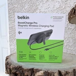Belkin Boostcharge Pro Magnetic Wireless Charging Pad QI2 15W Magsafe Black 6.6. Fixed Price $23.75.