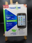 New Lg 306G Tracfone Black 2MP Camera 3G Wi-fi Bluetooth 3.2" Prepaid Cell Phone. Fixed Price $25.00.