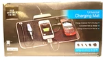 Sharper Image Portable Cellphone Charger Mat Valet 3 Devices Charging CG-C140. Fixed Price $18.39.