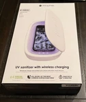 2-PACK Mophie Uv Sanitizer With Wireless Charging For Smartphones White. Fixed Price $19.99.