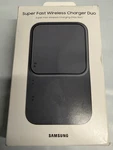 Samsung 15W Super Fast Wireless Charger Duo - Gray *open Box, Excellent. Fixed Price $19.99.