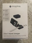 Mophie 3-IN-1 Magsafe Wireless Usb-c Charging Stand Black (never Opened). Fixed Price $29.99.
