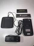Powermat Wireless Charging PMM-1PB W/case + Manual PMR-AIP1A Iphone 3GS. Fixed Price $25.00.