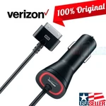 Oem Verizon Logo Mfi Apple Certified 30-PIN 2.1A Car Charger For Iphone 4S/4/3GS. Fixed Price $12.98.
