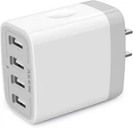 Usb Charger Cube, Wall Plug, 4.8A 4-MUTI Port Adapter Power. Fixed Price $16.41.