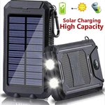 2022 Waterproof Solar Power Bank 10000MAH Portable External Battery Charger. Fixed Price $16.65.