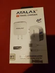 New Atalax X1-TPC-WHT Travel Charger High Speed Sync Battery. Fixed Price $30.00.
